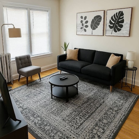 TV, offices. Cozy 1BR Apartment in Rogers Park