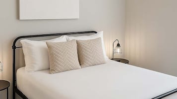 1 bedroom, iron/ironing board, travel crib, WiFi