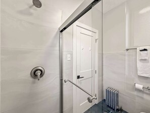 Shower, hair dryer, towels - Comfy Studio in Portage Park- Great Value! (Chicago)