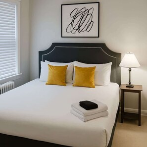 2 bedrooms, iron/ironing board, travel cot, WiFi