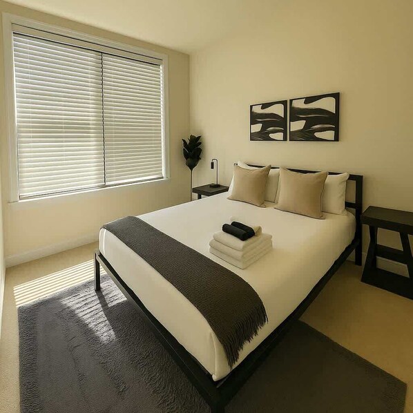 3 habitaciones, tabla de planchar con plancha, cuna de viaje y wifi 