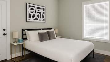 2 chambres, fer et planche à repasser, Wi-Fi, draps fournis