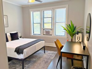 2 bedrooms, iron/ironing board, travel cot, WiFi
