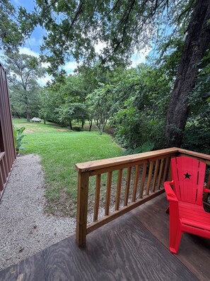 Terrace/patio - Container Home Experience on Ranch by Lake Ray Roberts! (Pilot Point)