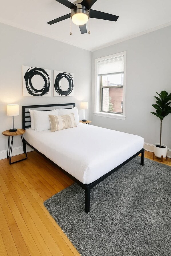 1 bedroom, iron/ironing board, travel cot, WiFi