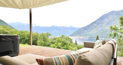 Luxurious Charming Glamping with Seaview in Kotor Bay and Chestnut Forest
