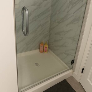 Shower, hair dryer - Sun-Drenched 1BR Apartment (Chicago)