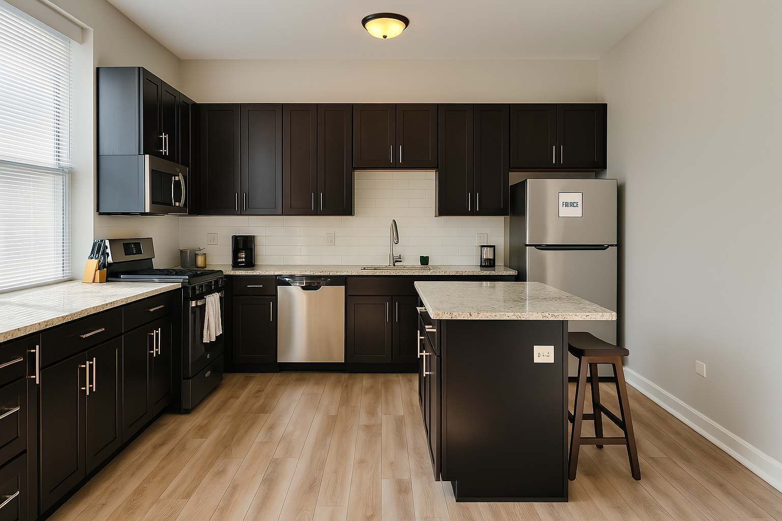 冰箱、微波炉、烤箱、炉灶