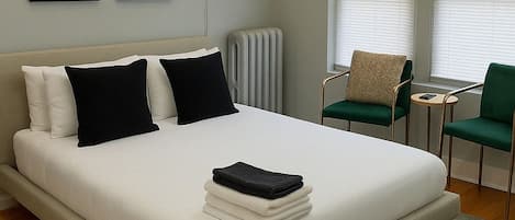 Iron/ironing board, travel crib, WiFi