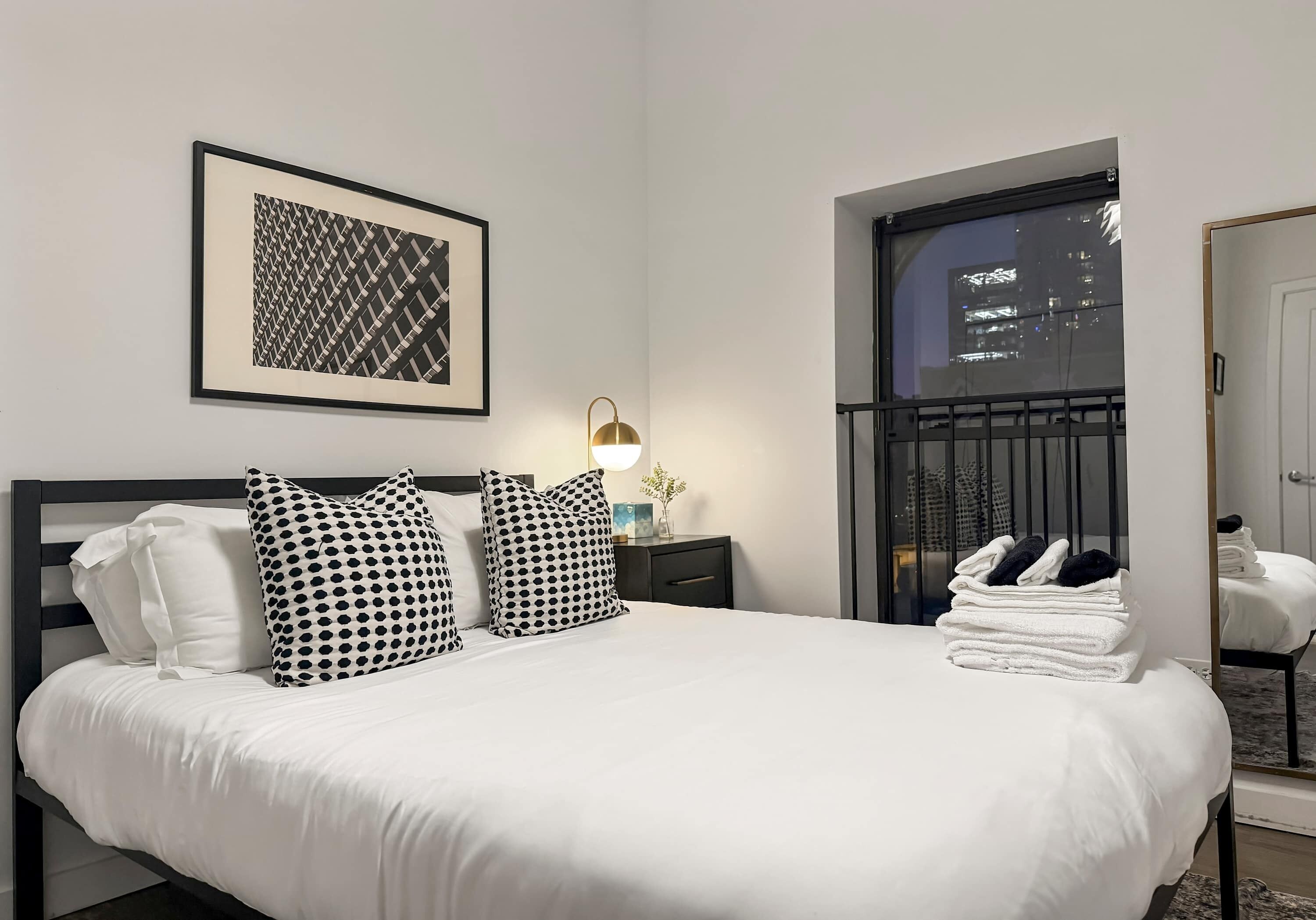 1 室のベッドルーム、アイロン / アイロン台、旅行用ベビーベッド、WiFi