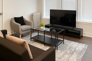 Televisie en een kantoor