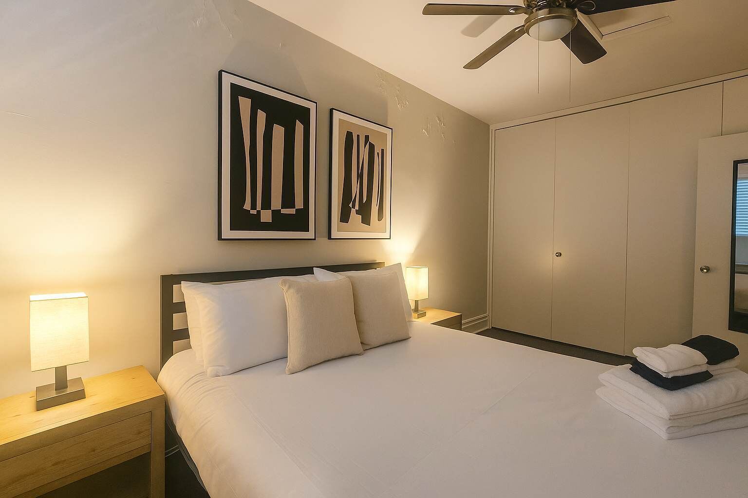 1 sovrum, strykjärn/strykbräda, resesäng och wi-fi