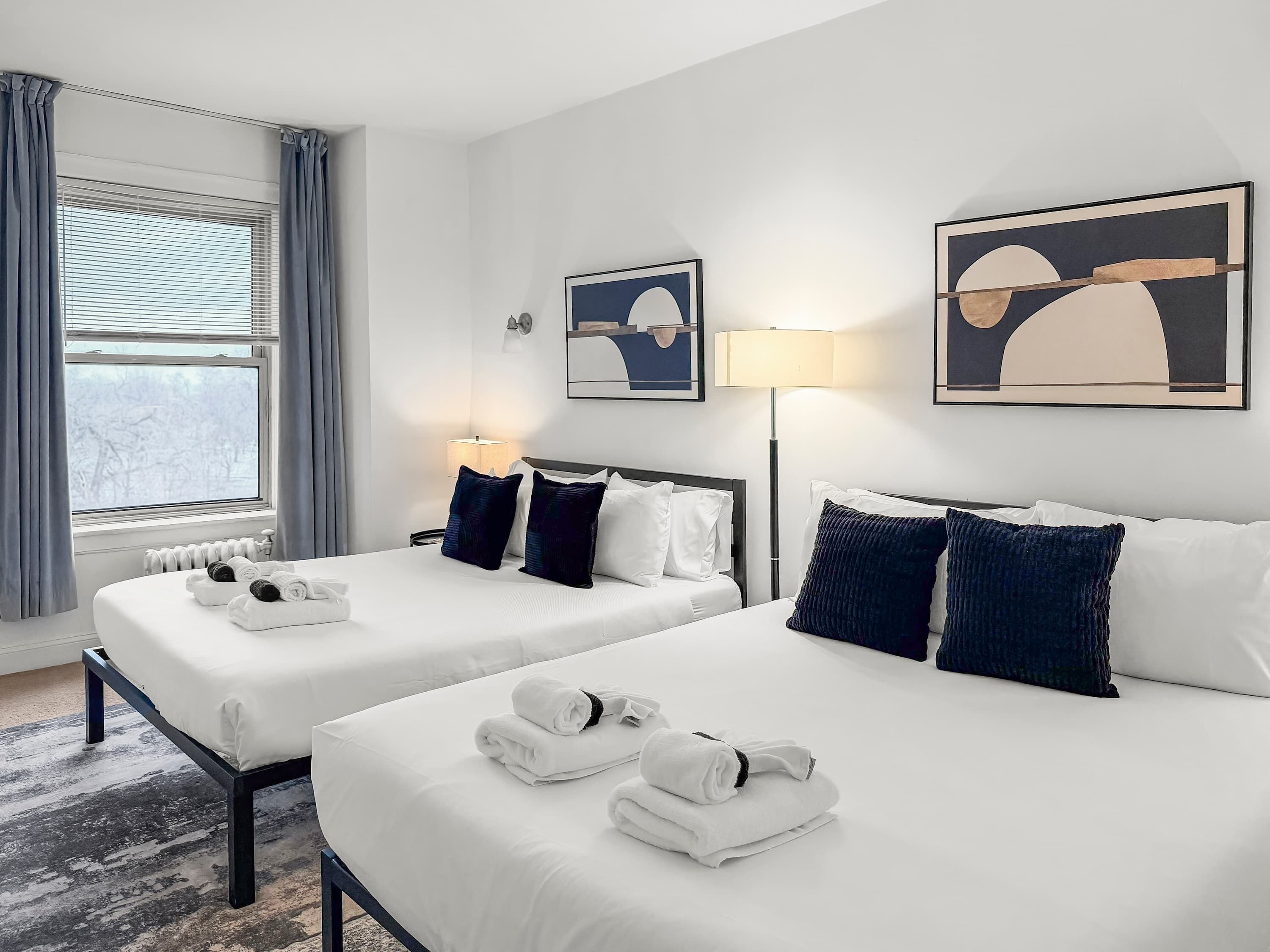 1 soverom, strykejern/-brett, reiseseng for barn og wi-fi