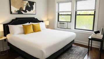 2 bedrooms, iron/ironing board, travel crib, WiFi