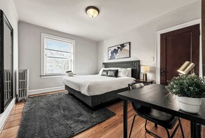 1 soverom, strykejern/-brett, reiseseng for barn og wi-fi