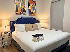 3 bedrooms, iron/ironing board, travel cot, WiFi