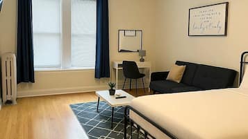 Iron/ironing board, travel cot, WiFi, bed sheets