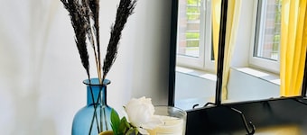 Kurblume - stylish ground floor apartment with idyllic garden in Bad Zwischenahn