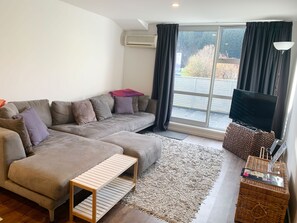 Una Smart TV, libros