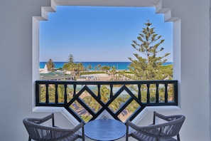 Vue sur la plage/l’océan