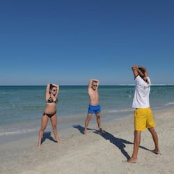 私家海滩、间海滩酒吧