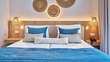 Artículos del minibar gratis, decoración personalizada y wifi gratis