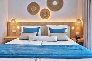 Artículos del minibar gratis, sistema de insonorización y wifi gratis 