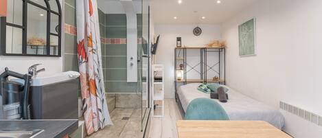 1 habitación, wifi gratis y ropa de cama