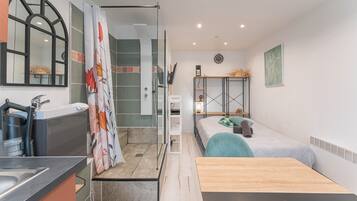 1 chambre, accès au Wi-Fi (inclus), literie fournie