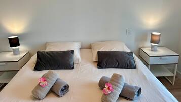 4 多间卧室、熨斗/熨衣板、免费 WiFi、床单