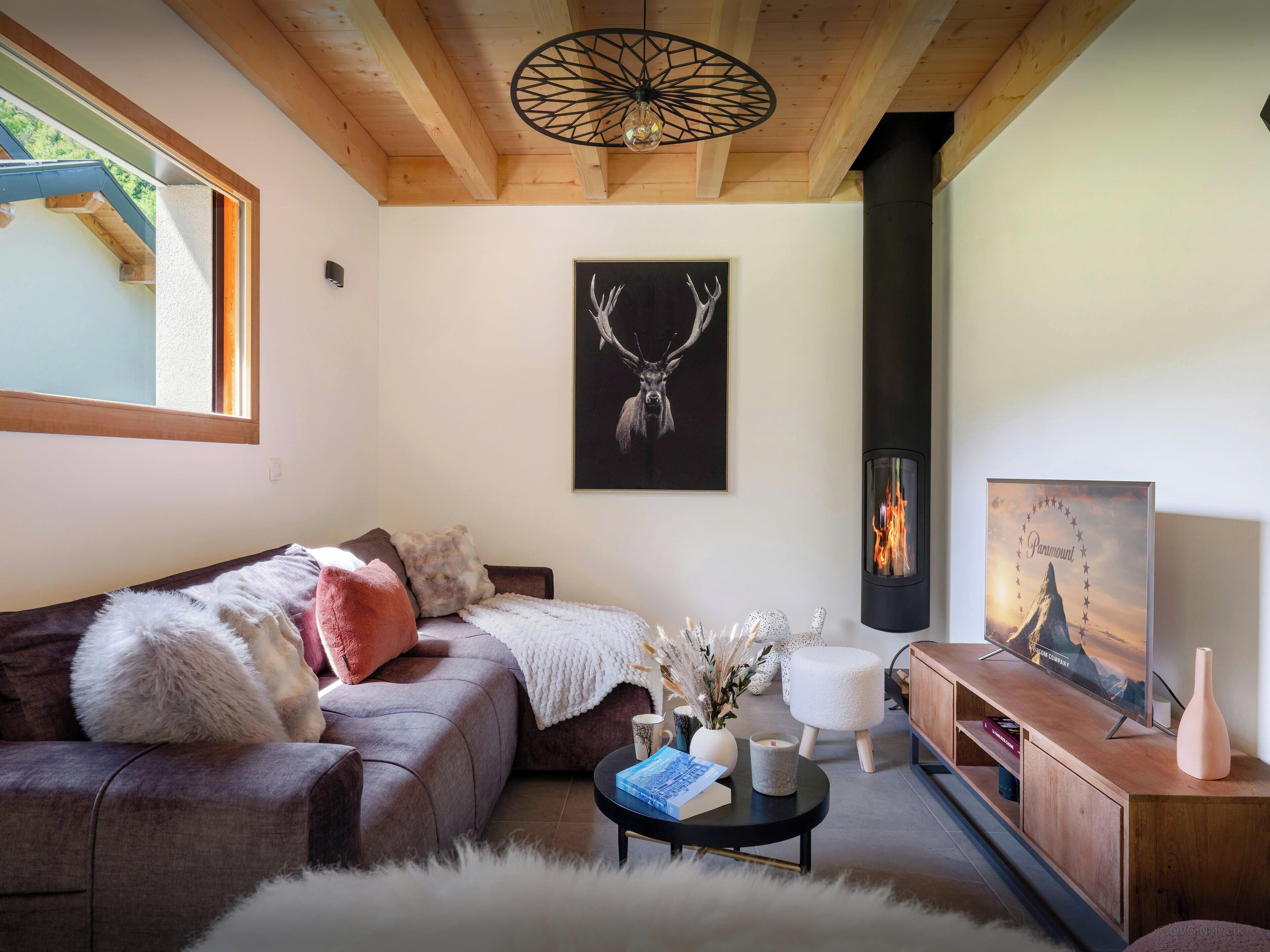 电视、壁炉、乒乓球、立体声音响