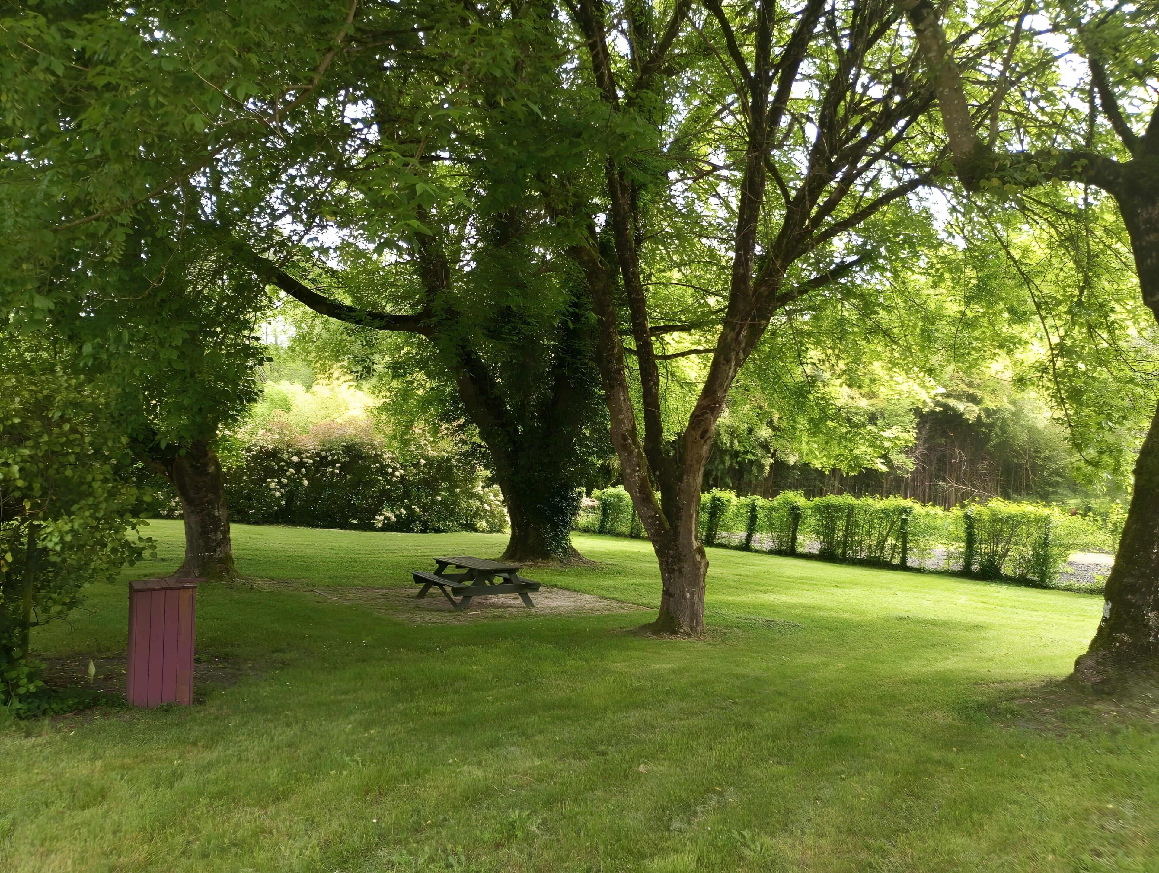 Enceinte de l’hébergement