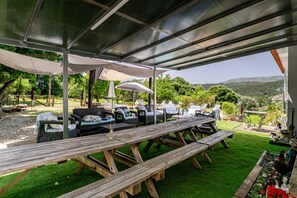 Restauration en plein air