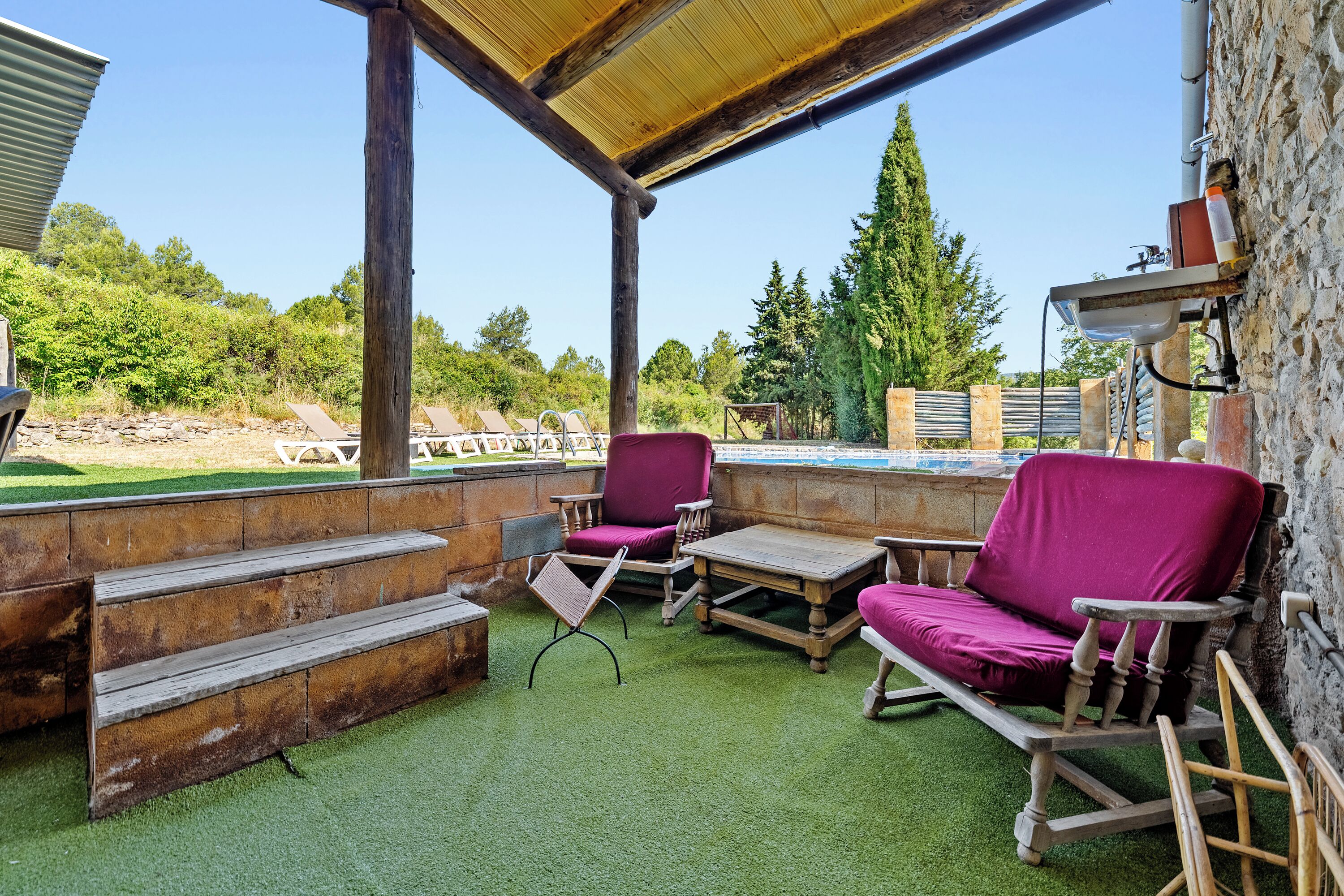 Terrein van de accommodatie