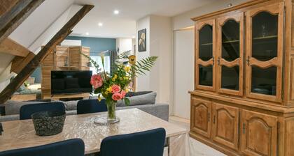 Appartement 'Le Petit Refuge' avec vue sur les montagnes, Wi-Fi et climatisation