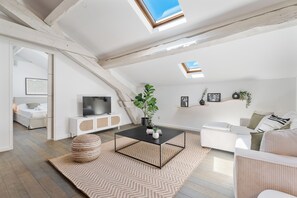 1 chambre, fer et planche à repasser, Wi-Fi, draps fournis