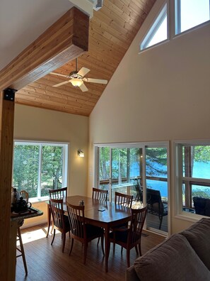 Dining - 3-Bedroom, 2-Bath Shorefront Retreat on Big Squam Lake (Center Harbor)