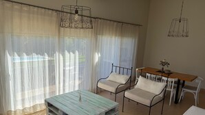 Apartment, 2 Schlafzimmer, Raucher, Balkon | Speisen