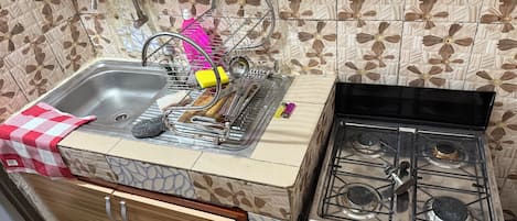 Microwave, oven, stovetop