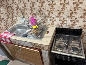 Mikrovågsugn, ugn och spishäll