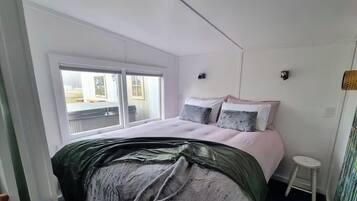 Comfort-Ferienhütte, Nichtraucher, Bergblick | 1 Schlafzimmer, kostenloses WLAN