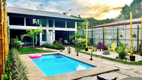 Pool - 2 full lofts, private pool, garden, and BBQ. 3min from Playa Hermosa (Playa Hermosa)