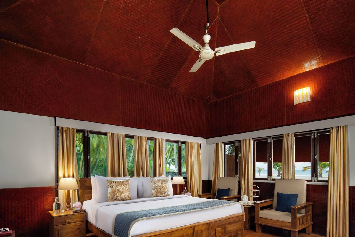 Quarto luxo, 1 cama King, vista para o mar