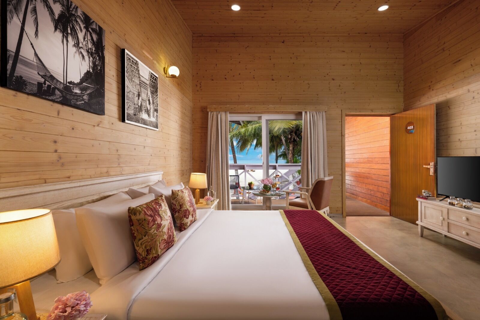 Premium Cottage, 1 King Bed, Sea View