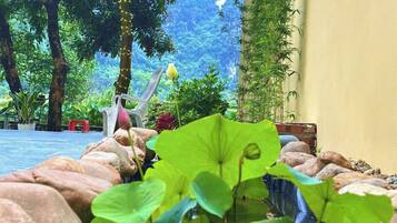 Vue sur le jardin