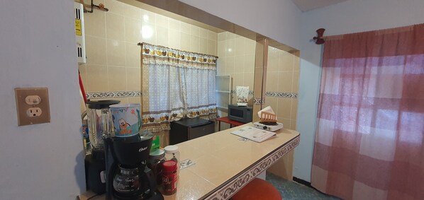 Private kitchen - Departamento comodo cercano al Aeropuerto Terminal 2 (VENUSTIANO CARRANZA)