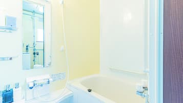 Free toiletries, hair dryer, slippers, bidet