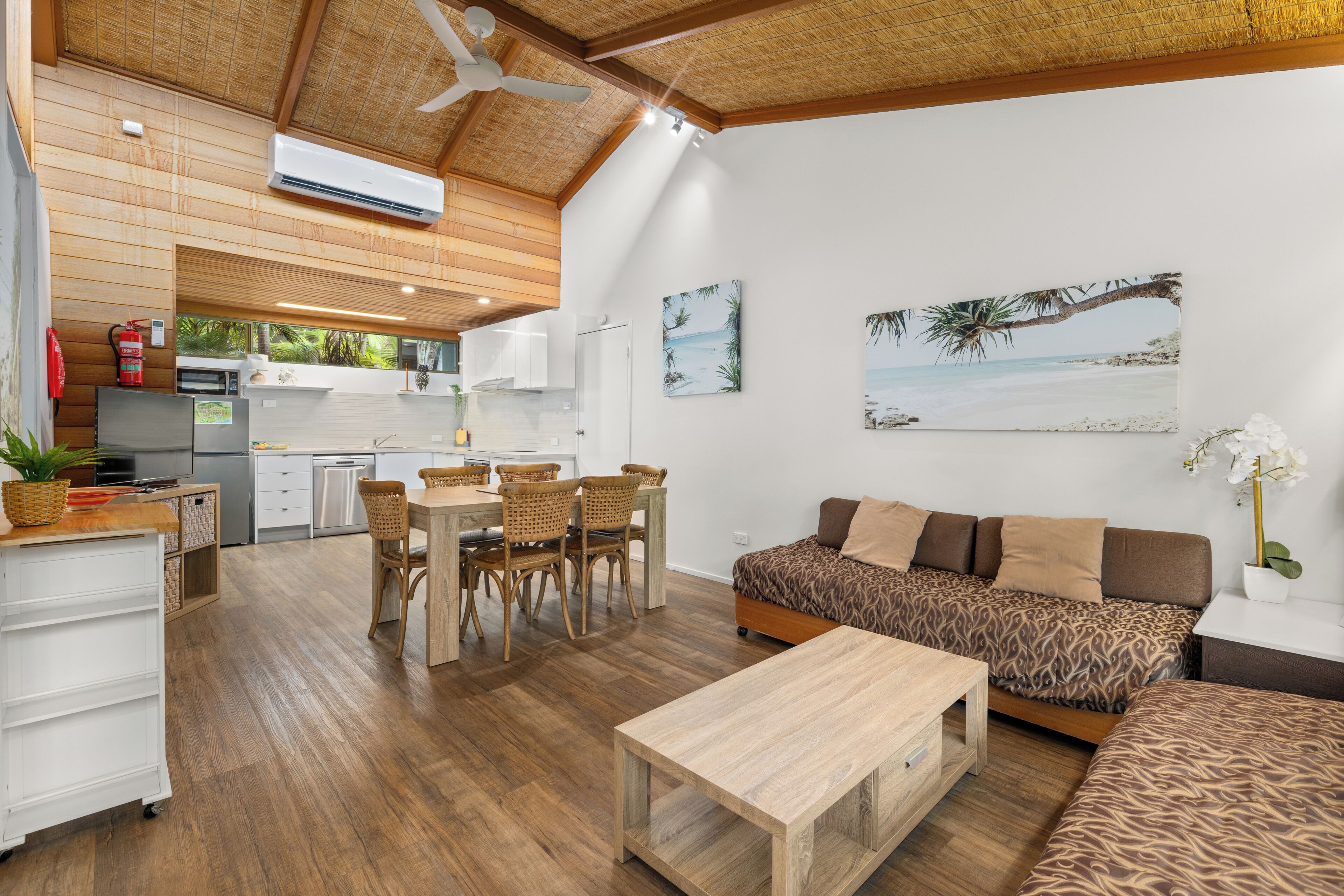 Resort 1 Bedroom Apartment | Living area | Flat-screen TV
