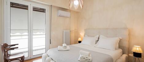 1 Schlafzimmer, Bügeleisen/Bügelbrett, kostenloses WLAN, Bettwäsche