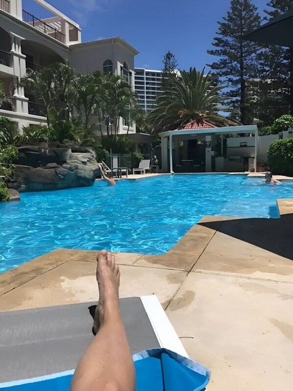 Udendørs pool